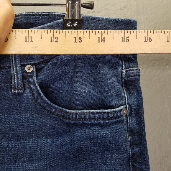 Joe's Jeans Women's Sz 30 The Icon Mid Rise Bootcut Marlana Dark Blue Wash Denim - Picture 15 of 16